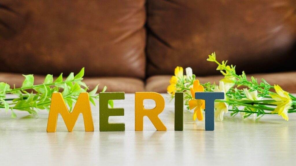 メリット・ひらめきイメージ