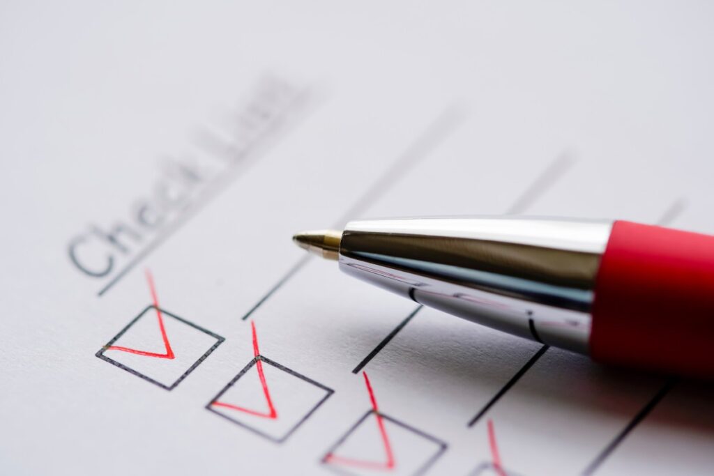 チェックリスト