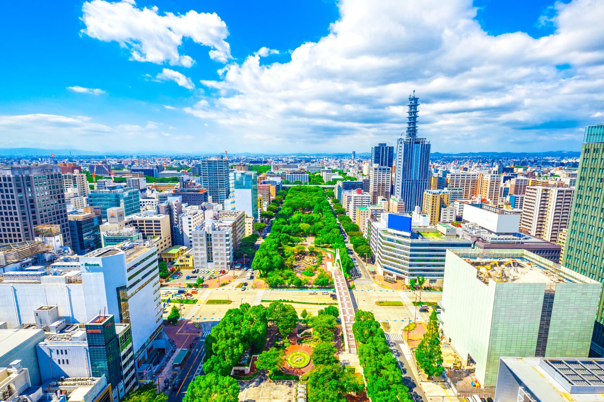 名古屋 テレビ塔からの景色