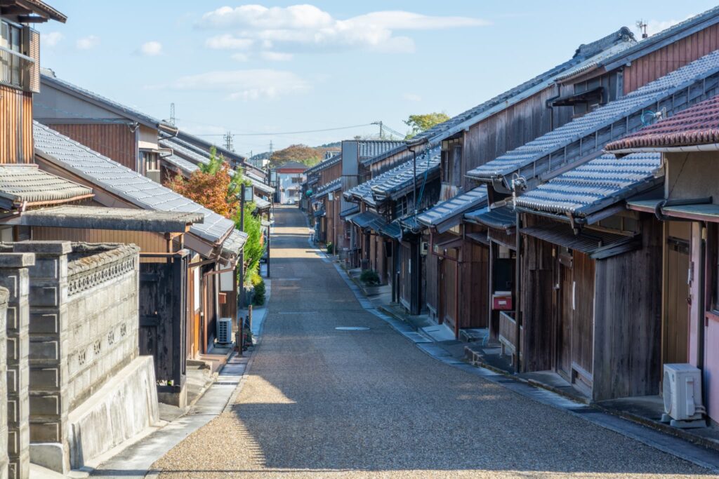 関宿　宿場の町並み