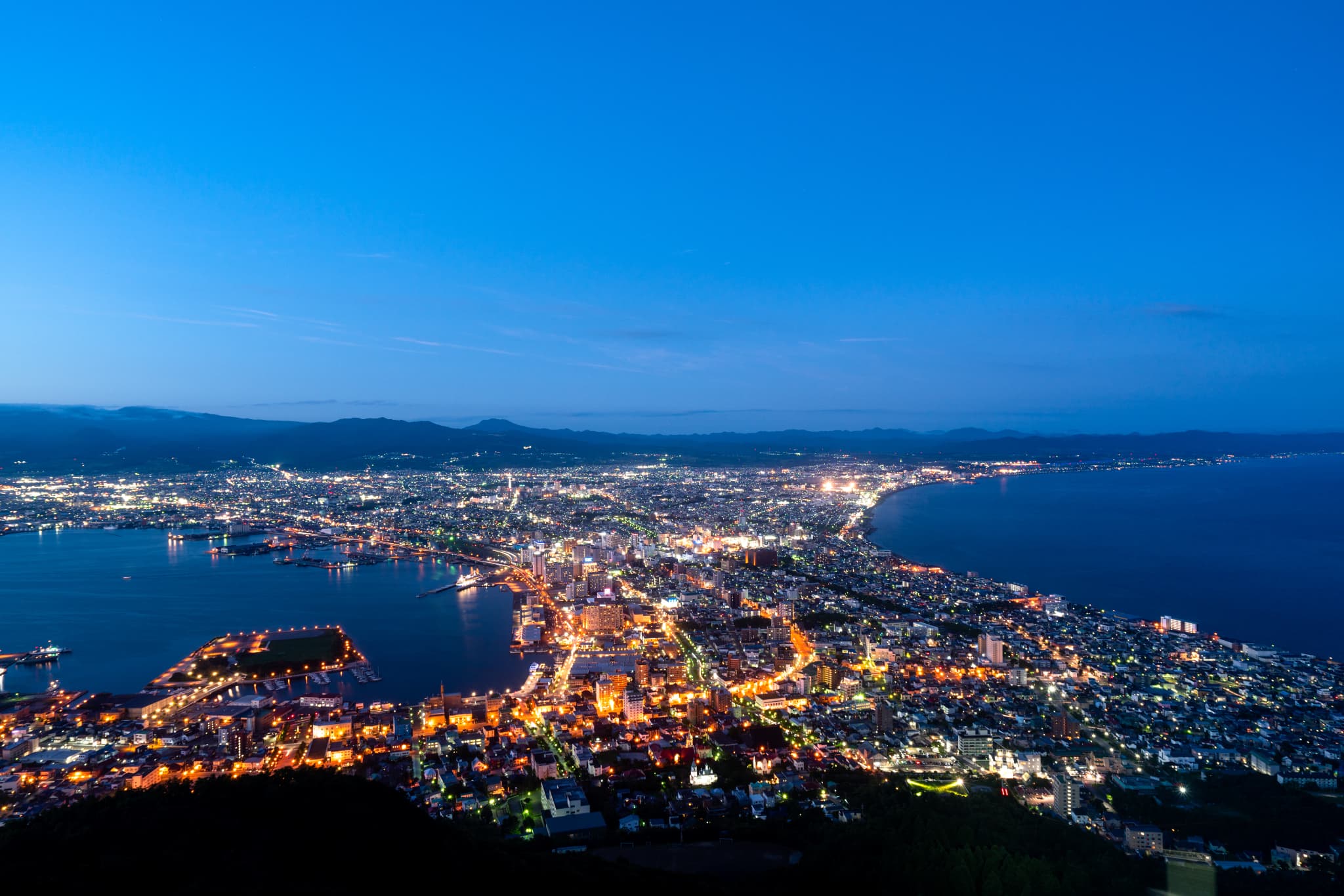 函館の夜景