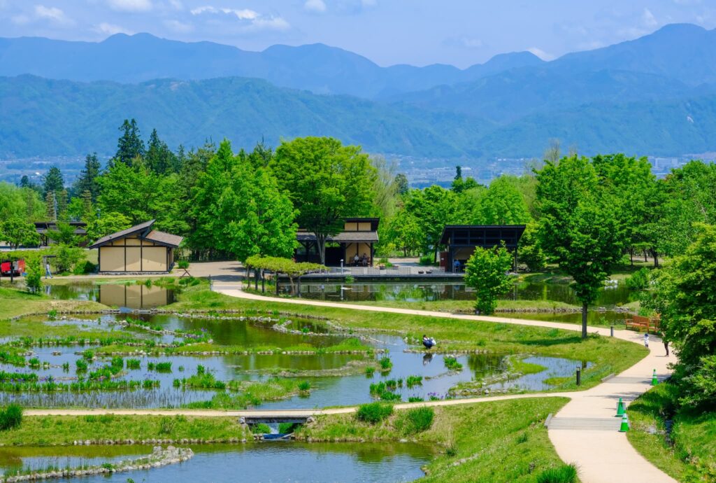 国営アルプスあづみの公園 田園文化ゾーン