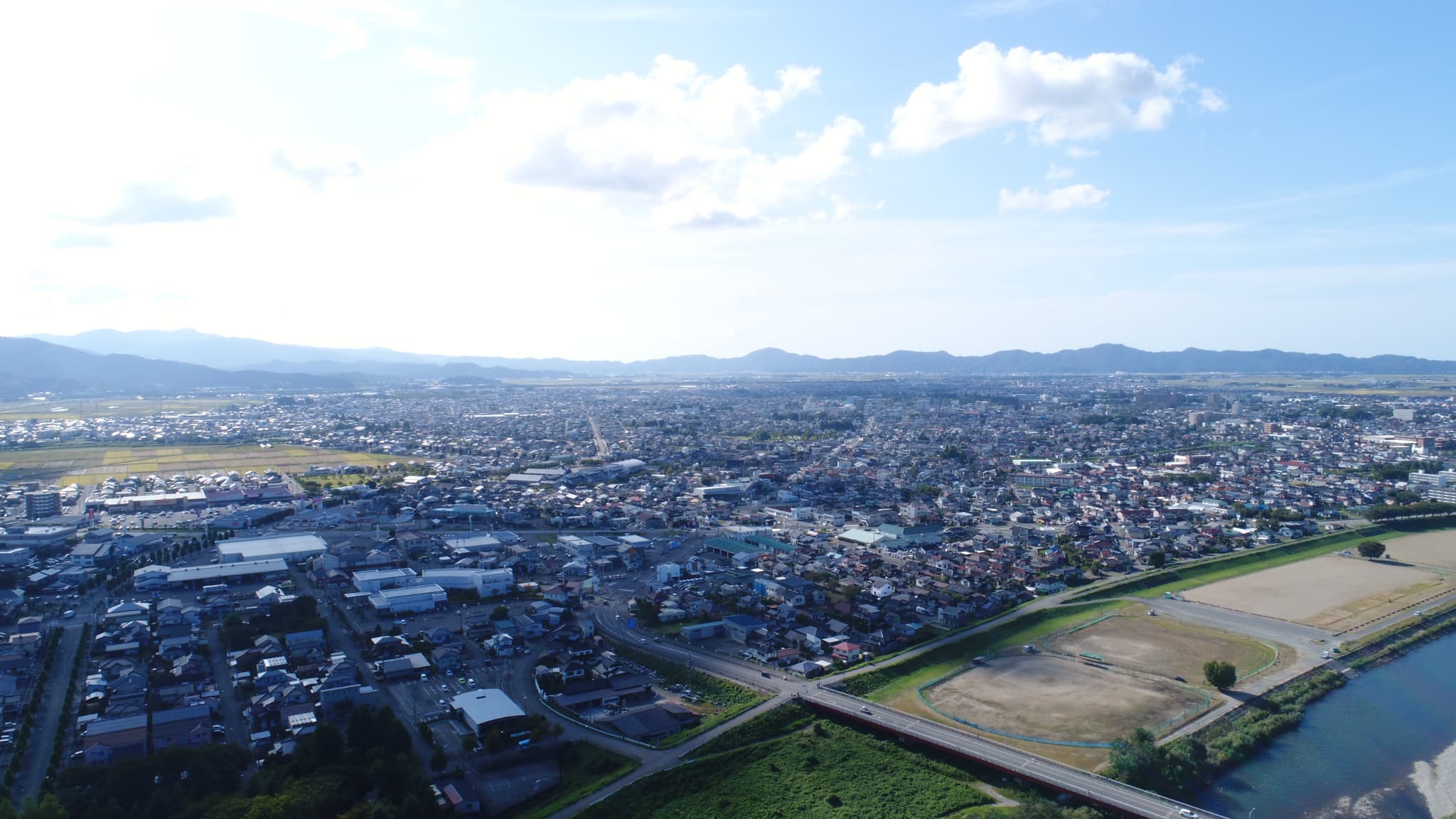 《山形県》鶴岡市の街並み
