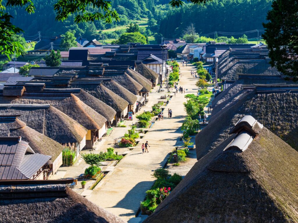 福島県　大内宿